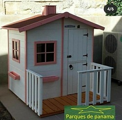 Casita con portal