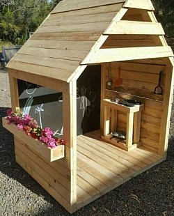 Casita con tablero